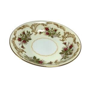 Narumi Bowl 5 3/8" Fruit Dessert Rose Bud Japan Fine China Vintage Exquisite